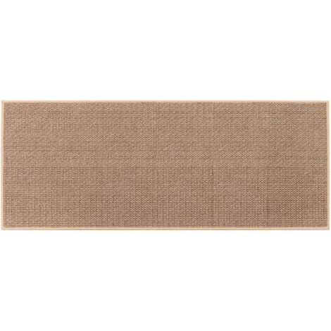 Aiperq Tapis De Cuisine Devant \u200bEvier Lavable Antidérapant En Caoutchouc Et Lavable, Couleur du Jute(1 Pcs Pour 44x120cm) (1/4)