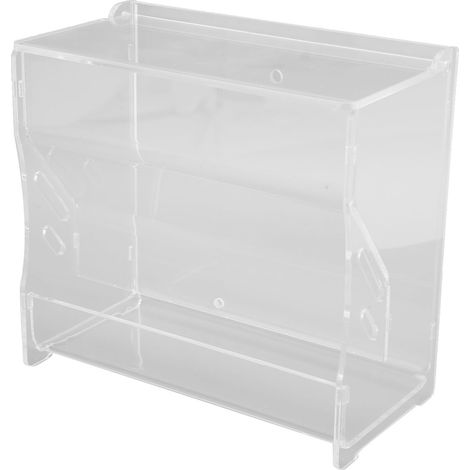Mangeoire automatique Rutin pour poulets, en acrylique transparent, pour cage à oiseaux et petits animaux. (1/5)