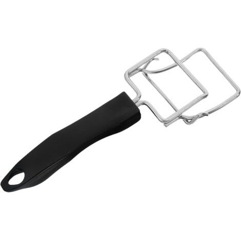Pince Clip Poignée Isolante Pour Plaque Four Anti-brûlure Acier Inoxydable Accessoire Multifonction Pour Four et Friteuse à Air Outil Pratique Pour Manipuler Plateaux Chauds (1/5)