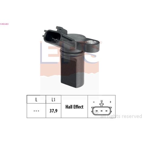 Capteur d'angle, vilebrequin EPS 1.953.453 INFINITI 23731-4M500 23731-4M505