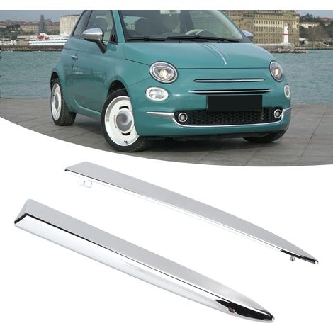 Garniture Chromée de Pare-chocs Avant pour FIAT 500 2007-2015 - Pièce 735455041 (1/5)
