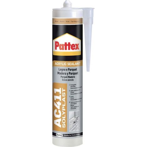 Henkel silicone acrilico pattex per legno e parquet ac411 ml. 300 - acero - Henkel