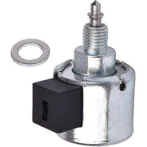 Électrovanne d'arrêt de carburant Xceedez 846639 avec joint de remplacement pour moteur de jardin Briggs & Stratton 33r777-0012-g1 (1/5)
