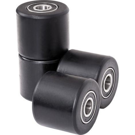 Jeu de galets tandem en nylon STIER pour transpalettes (1/5)