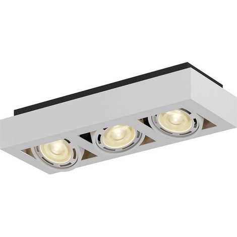 Arcchio Lámpara de techo 'Ronka' en Blanco Aluminio