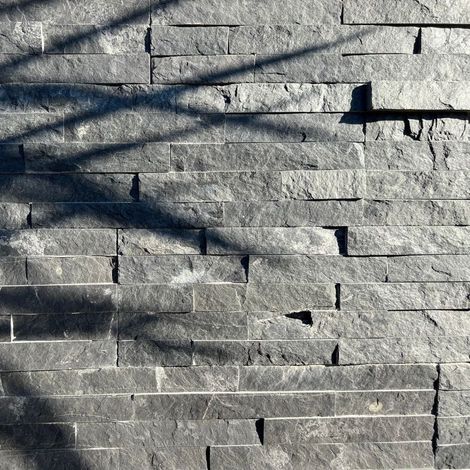 Angle Plaquette de parement Deco Panel Ardoise Noire - 30x15cm - Ti'ma Stone (1/4)