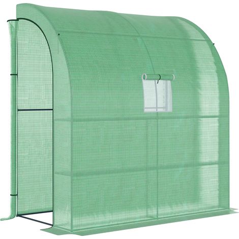 Armario de cultivo, puertas enrollables, resistente a los rayos UV, verde militar. (1/2)