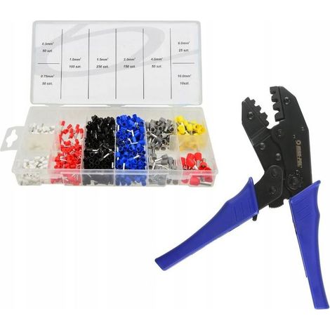 Geko outil de sertissage professionnel bleu 215 mm (1/3)