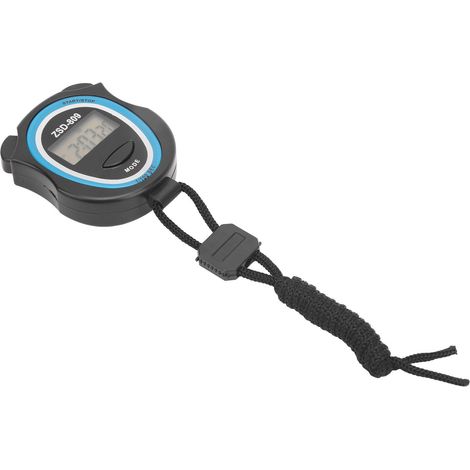 ZSD-809 Electronic Stopwatch, 0.1s Multifunctional Sports Timing Watch, Teaching Sports Stopwatch, Running Stopwatch (Built-in Battery) (1/5)