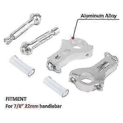 Protège-mains de moto 22 mm 28 mm pour guidon, compatible KTM, Kawasaki, Honda, Yamaha, Suzuki, Pit Bike et Dirt Bike (clamp22) (1/5)