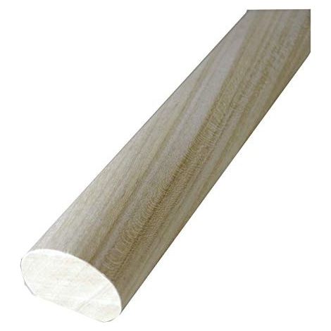 4 CORRIMANO MASSELLO TONDO AYOUS DIAM. 50X3000 BATT.30X8
