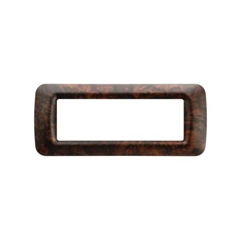 PLAQUE 6 POS.RONCE DE NOYER TOP SYSTEM GEWISS GW22676