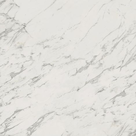 Carrelage effet Marbre Blanc Calacatta Extra 120x120x0,9 cm Brillant Clarenza - Sol et mur intérieur (vendu par carton de 2,88 m²) - RO'MA CARRELAGE