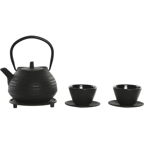 Tetera Set 3 Hierro Colado 17X15X17 800Ml Vasos (1/4)