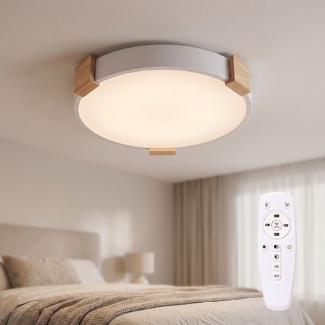 Plafón LED 27W 2.700Lm Redondo BiColor "Sofia" CCT (Tonalidad Luz Regulable) 40.000H [HO-CCT-LED38] (1/5)