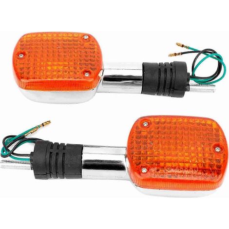 Paire de clignotants de moto pour Honda 8 mm