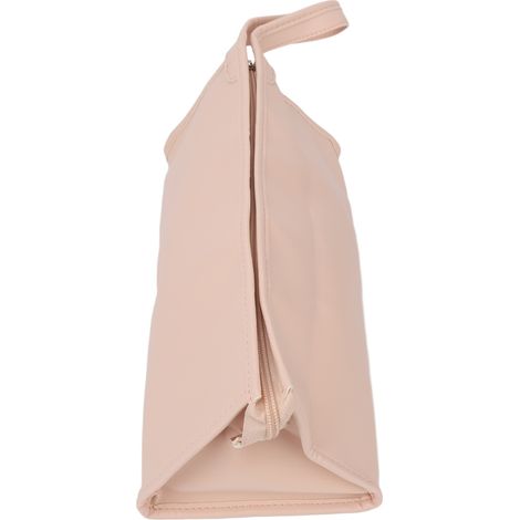 Étui de voyage pour sèche-cheveux en cuir PU, sac de transport portable, housse résistante aux chocs et imperméable, accessoires pour coiffeur, rose (1/5)