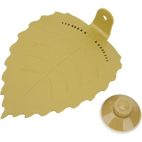 Plate-forme de repos pour tortue, terrasse en forme de feuille avec ventouse pour animaux reptiles (1/5)