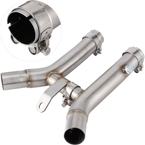 Durchgehendes Auspuffrohr mit herausnehmbarem Katalysator für Suzuki Hayabusa GSX1300R Modelle der Baujahre 2008-2020.