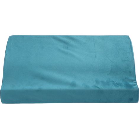 Oreiller de positionnement triangulaire en velours doux, en forme de cale latérale, pour les personnes âgées dormant sur le côté. (1/5)