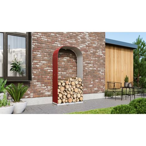 Vitavia Kaminholzregal "Lignum 401", rubin, 40 x 99 x 200 cm (hoch)