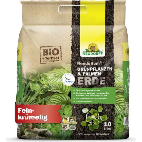 Neudorff NeudoHum Grünpflanzen & PalmenErde - 10 Liter (1/5)