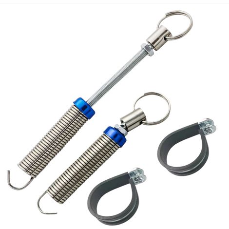 Muelle ajustable para la tapa del maletero, muelle multifuncional para la tapa del maletero y mecanismo metálico de elevación de la tapa del maletero apto para varios modelos de vehículos y fácil de i (1/5)