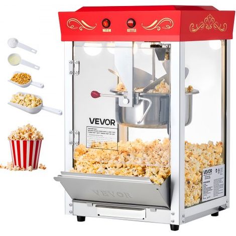 Machine à Pop Corn de Comptoir - Éclateur de Maïs 800 W (1/5)