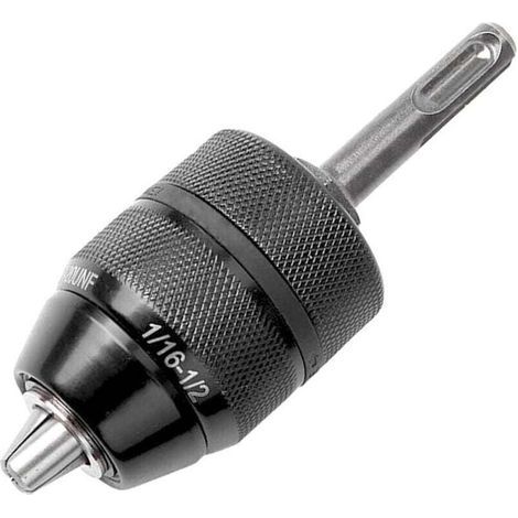 Hochleistungs-Profi-Schnellwechselfutter 1/2-20 UNF (2-13 mm) mit 6,35-mm-SDS-Adapter (1/4)