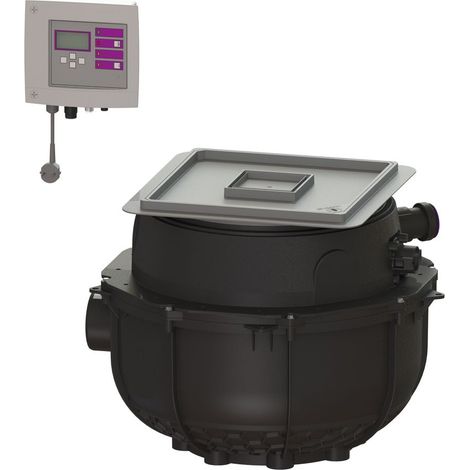 Kessel Aqualift S Hebeanlage Compact Tronic GTF 500, Bodenplatte befliesbar (1/2)