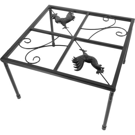 Support Métal Pour Abreuvoir Et Mangeoire Pour Poules Rack Stable Et Pour Élevage Intérieur Et Extérieur Facile à Installer Nettoyer (1/5)