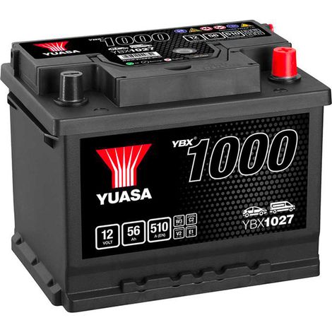 Batterie Yuasa SMF YBX1027 12V 56ah 510A L2D