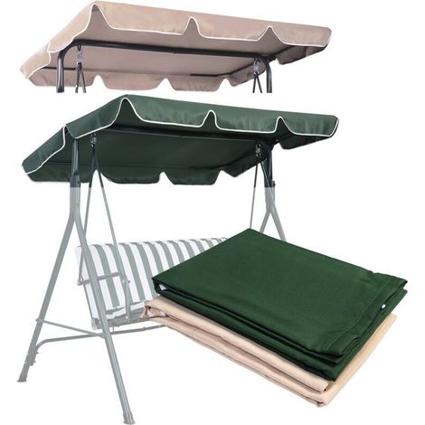 Auvent de remplacement pour toit ouvrant, couverture de toit, bâche de porche, balancelle de jardin