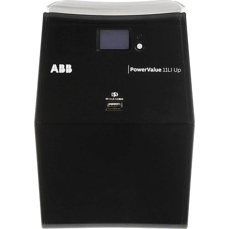 ABB PowerValue 11LI 1000VA 600W Line Torre SAI Interactivo Pantalla LCD (1/5)