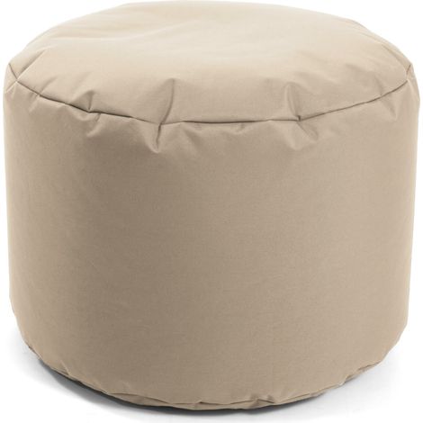 [GEBRAUCHT] Mokebo Outdoor Pouf O. Hocker 60x40cm In Beige Für Balkon & Garten 'Der Ruhep9 B-Ware