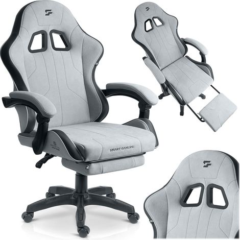 Silla gaming, silla gamer giratoria, reposapiés tipo cubo, Lokar Sofotel