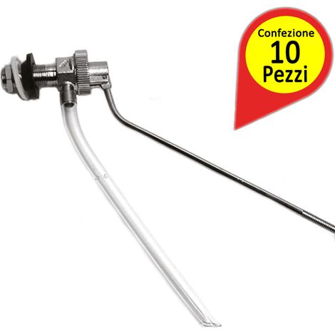 Galleggiante rubinetto catis da 3/8" pezzi 10 idraulica scarico wc