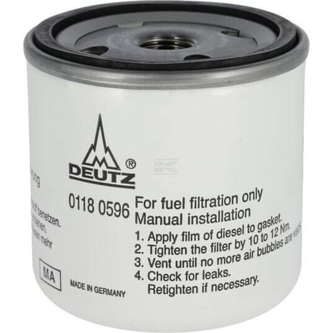 Filtre DEUTZ 01180596