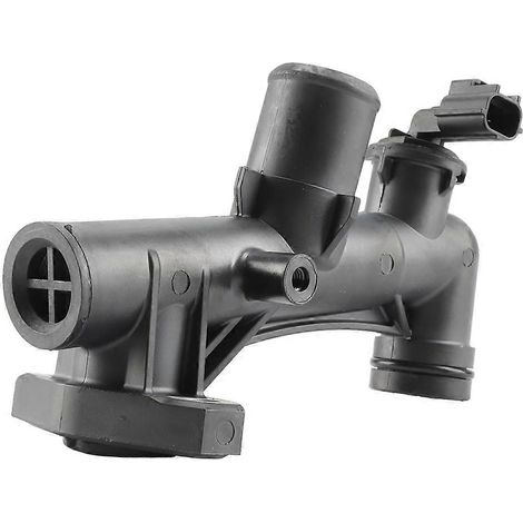 Compatible avec les moteurs 6 cylindres 3.0L DOHC des modèles Fusion et Lincoln (2006-2009). Durite de liquide de refroidissement 3F1Z-8548AC et raccord de durite supérieure de radiateur AJC11517Z. (1/5)