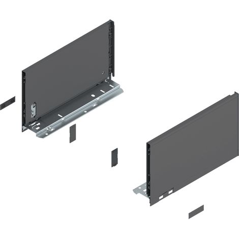 Blum LEGRABOX Zarge, Höhe C 177 mm, NL 300 mm, links/rechts, für LEGRABOX pure, oriongrau matt (1/5)