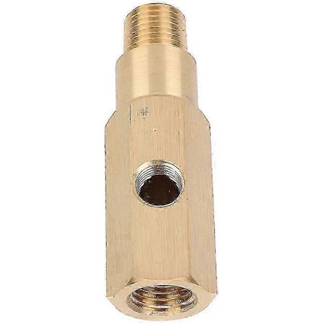 1/4 NPT Messing-Öldruckmesser-Adapter, T-Stück, kompatibel mit Ford Falcon BA BF FG - 4.0 und V8