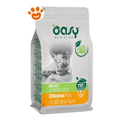 Oasy Cat Adult Sterilizzato Pollo - Oasy Cat Adult Sterilizzato Pollo - Sacco Da 1,5 Kg