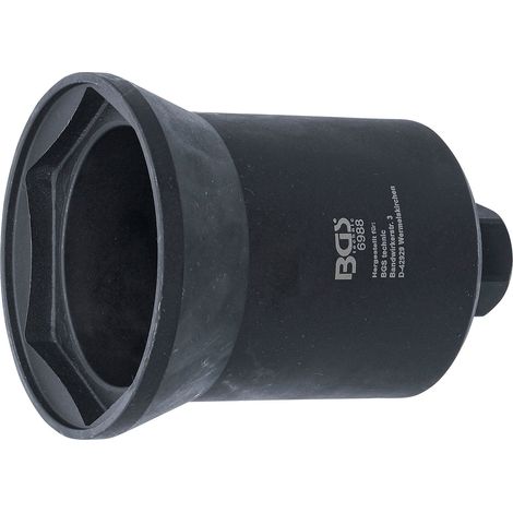 BGS llave tuercas eje hexagonal para eje remolque Mercedes-Benz SW 95 mm - 6988 (1/2)