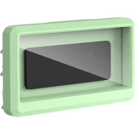Support de téléphone mural pour douche, étagère rotative et réglable, étanche et antibuée, pour miroir mural, cuisine, dortoir, baignoire, hôtel - Couleur : Vert (1/5)