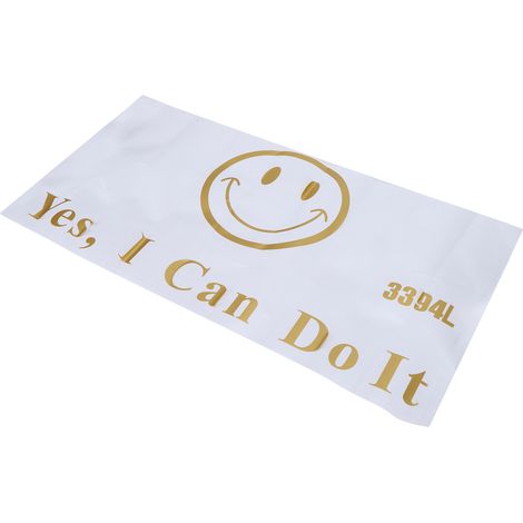 Décor mural autocollant « I Can Do It » pour chambre et fond TV, grand format L, stickers muraux adhésifs pour salon, décoration intérieure moderne, citation motivante. (1/3)