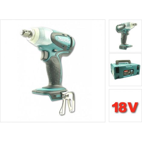 Llave de impacto sin cable Makita BTW 251 ZJ 18V 230Nm en MAKPAC 2 - sin batería ni cargador