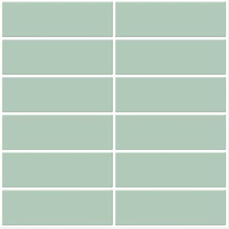 GDHZS- Carrelage Adhesif Mural Cuisine Adhesive Sauge Vert 10 PCSAutocollant,Uni,Stickers,Vinyle,Plastique,Rectangle,Salle de Bain,Washbasin,29x 22.9cm (1/5)