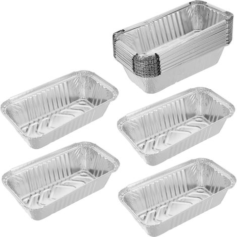 Boîtes à lunch réutilisables (50 pièces) - Pratiques pour les churrascos et les plats à emporter - Faciles à utiliser