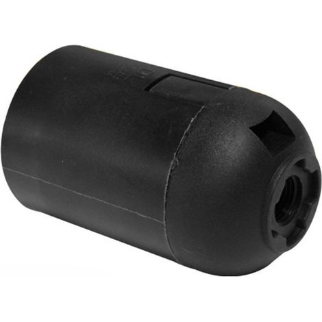 Alcapower Blister 10 Pezzi Portalampada E27 Nero in PET Ritardante di Fiamma con Contatti in Rame Alta Qualità per Impianti di Illuminazione 250V 2A (1/2)