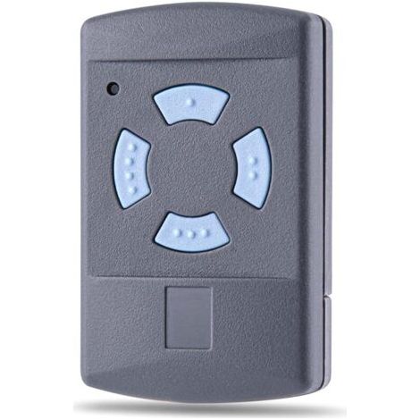 Pair Télécommande pour porte de garage Hörmann HSM4-868, 4 commandes, compatible avec tous les émetteurs portatifs Hörmann avec touches bleues sur 868,3 MHz (1/5)